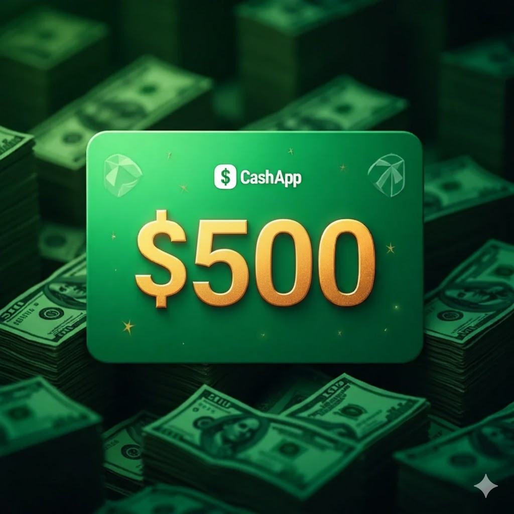 CashApp $500 Gift Card